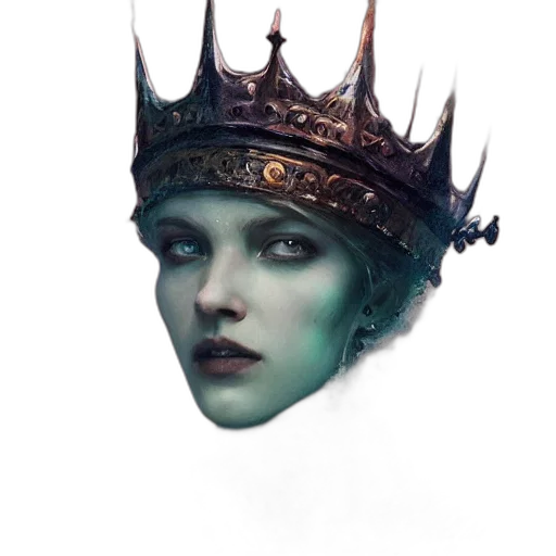 crown, face, hat, mask transparent PNG cut-out