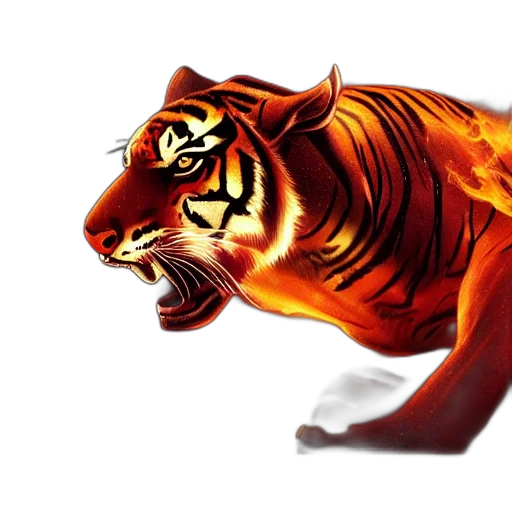 animal, creature, 3d render, photorealistic transparent PNG cut-out