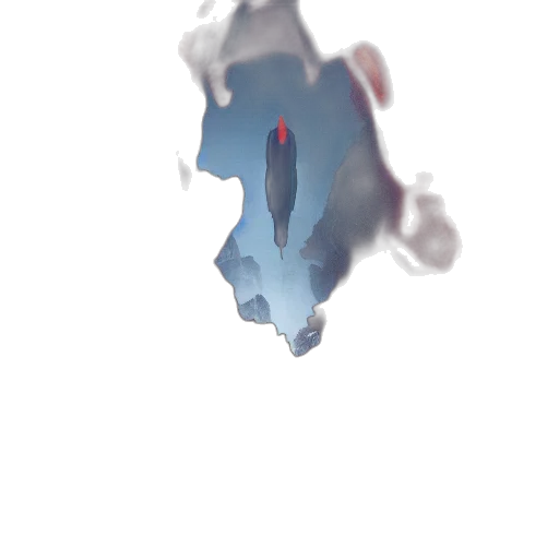 dragon, creature, face, mask transparent PNG cut-out