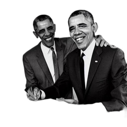 walter, white, barack, obama transparent PNG cut-out