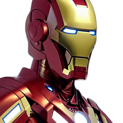 robot, 3d render, comic book art, concept art transparent PNG cut-out