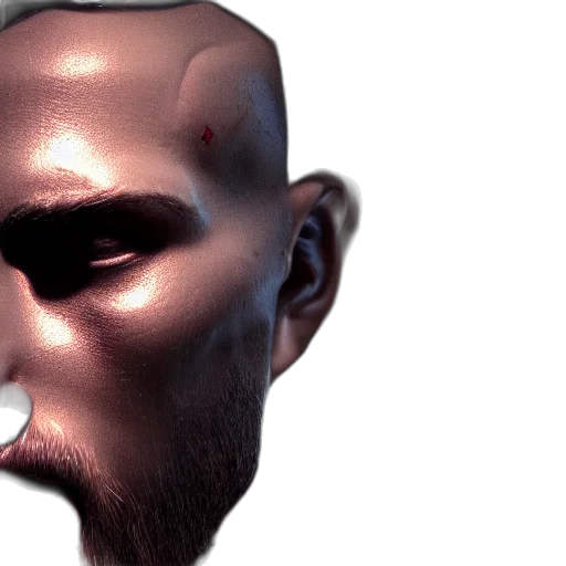mask, face, robot, creature transparent PNG cut-out