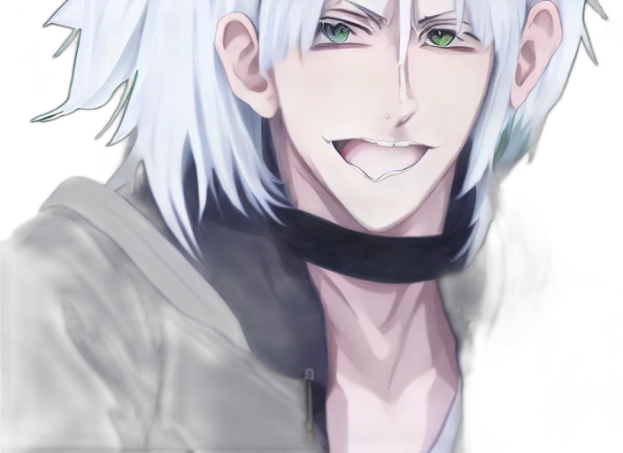 face, staff, creature, jacket transparent PNG cut-out