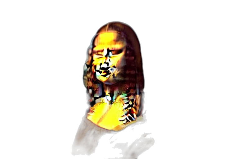 face, mask, hair, crown transparent PNG cut-out