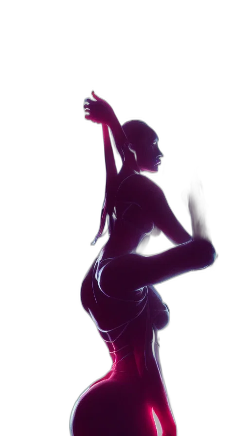 dress, staff, jewelry, photorealistic transparent PNG cut-out
