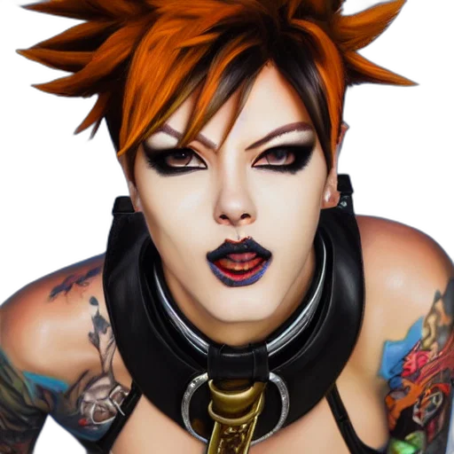 jewelry, face, staff, cyberpunk transparent PNG cut-out