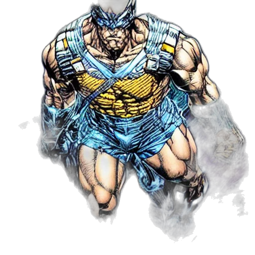 comic book art, concept art, cartoon, photorealistic transparent PNG cut-out