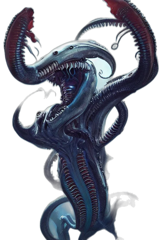 creature, dragon, animal, staff transparent PNG cut-out