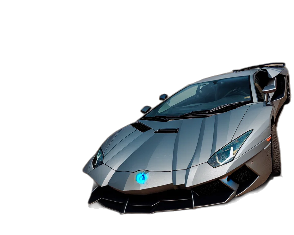 car, 3d render, photorealistic, concept art transparent PNG cut-out