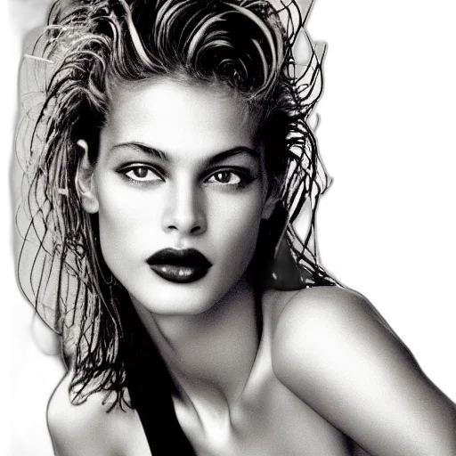 hair, face, jewelry, photorealistic transparent PNG cut-out