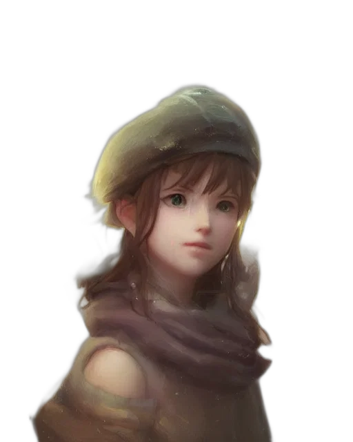 hat, face, crown, staff transparent PNG cut-out