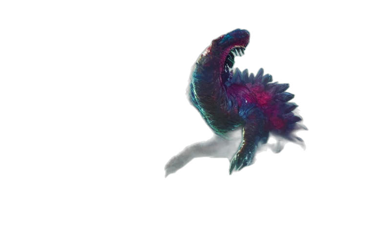dragon, animal, creature, hair transparent PNG cut-out
