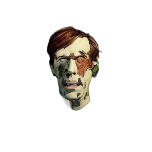 face, mask, creature, staff transparent PNG cut-out