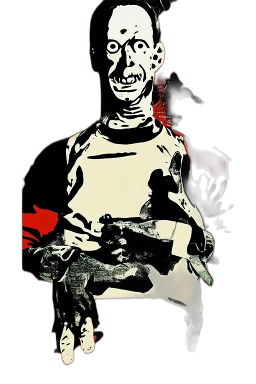 weapon, staff, animal, mask transparent PNG cut-out