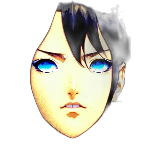 mask, face, crown, staff transparent PNG cut-out