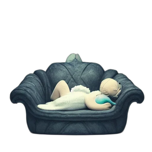 furniture, robot, creature, crown transparent PNG cut-out