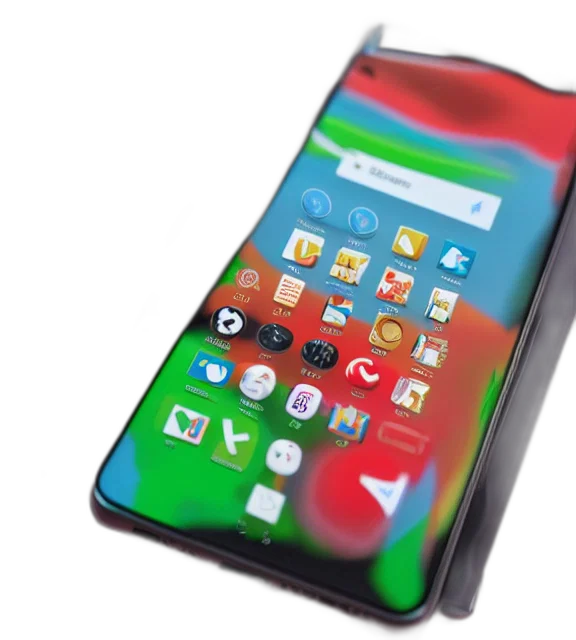 photorealistic, product, photo, smartphone transparent PNG cut-out
