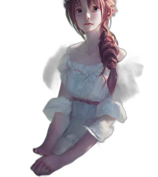dress, crown, creature, face transparent PNG cut-out