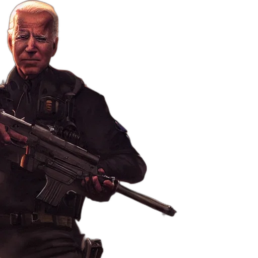 weapon, concept art, cyberpunk, pixel art transparent PNG cut-out