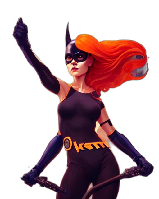 comic book art, concept art, 3d render, fantasy art transparent PNG cut-out