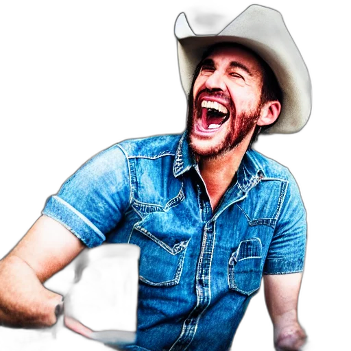 hat, staff, face, animal transparent PNG cut-out