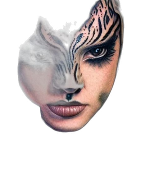 mask, face, animal, creature transparent PNG cut-out