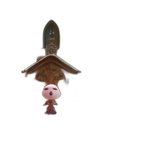 animal, creature, staff, hat transparent PNG cut-out
