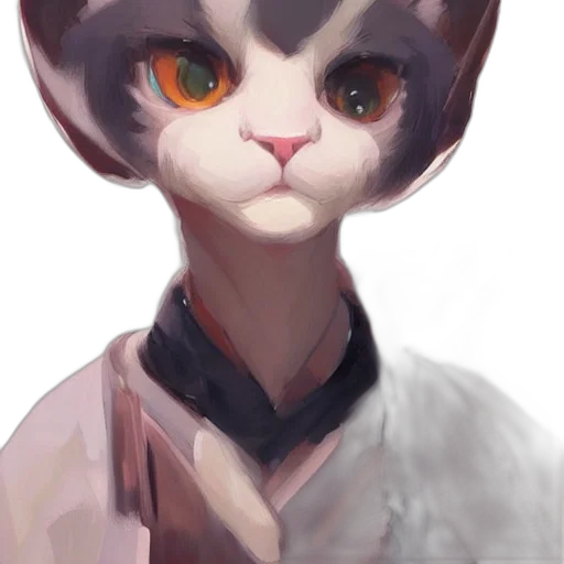 face, creature, animal, staff transparent PNG cut-out