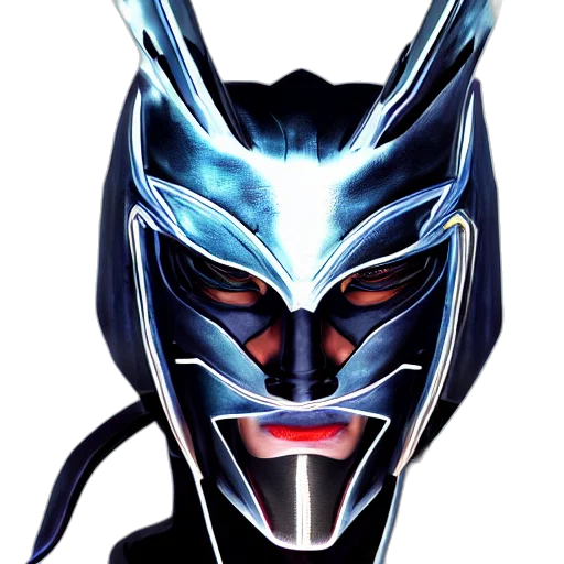 mask, face, comic book art, concept art transparent PNG cut-out