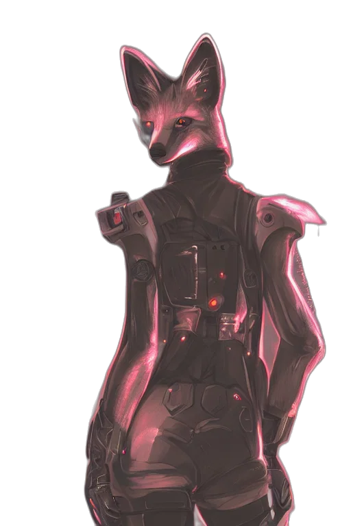 robot, mask, dress, staff transparent PNG cut-out