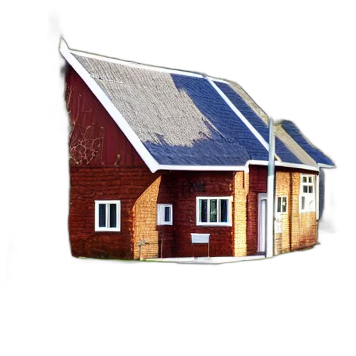 building, 3d render, photorealistic, concept art transparent PNG cut-out