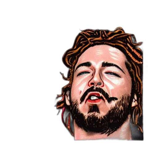 hair, face, crown, creature transparent PNG cut-out