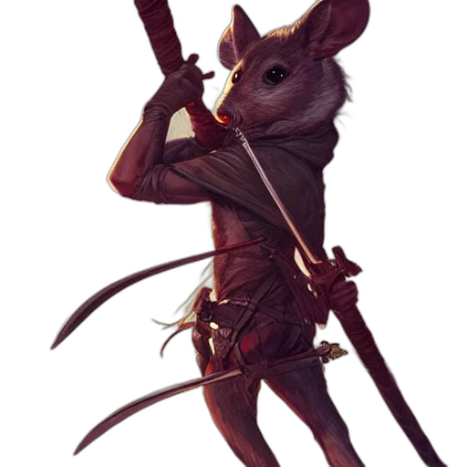 staff, animal, sword, creature transparent PNG cut-out