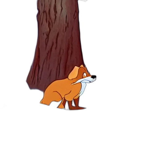 tree, animal, creature, staff transparent PNG cut-out