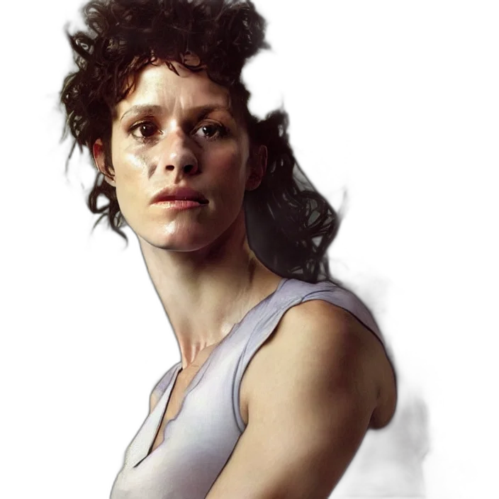 face, dress, photorealistic, concept art transparent PNG cut-out