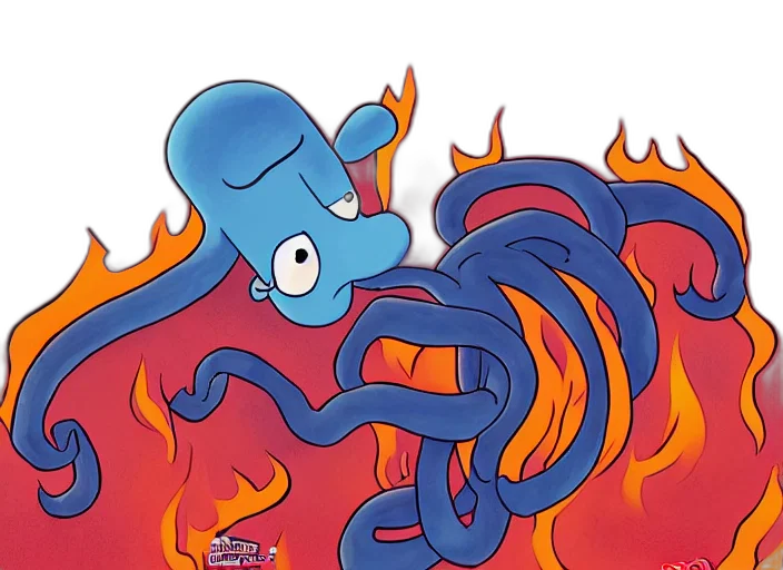 creature, dragon, robot, comic book art transparent PNG cut-out