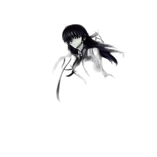dress, creature, weapon, staff transparent PNG cut-out