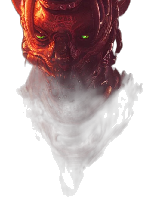 mask, dragon, face, creature transparent PNG cut-out