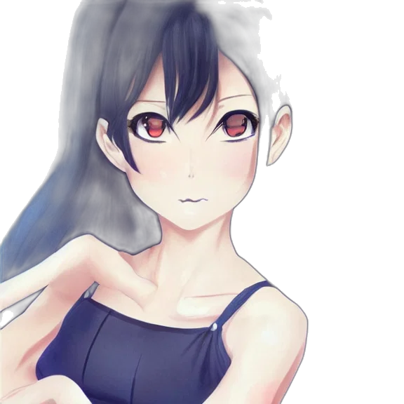 dress, face, mask, anime transparent PNG cut-out
