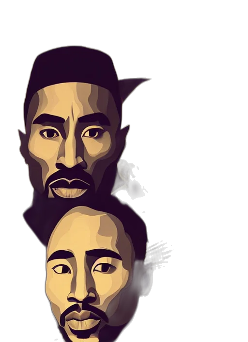 face, cartoon, concept art, comic book art transparent PNG cut-out