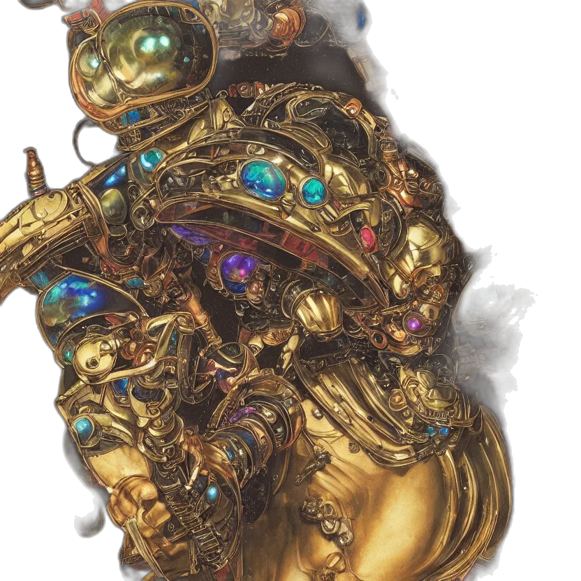 jewelry, crown, robot, weapon transparent PNG cut-out