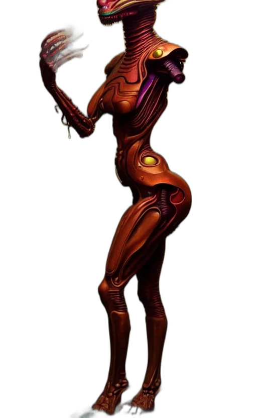robot, staff, dress, weapon transparent PNG cut-out