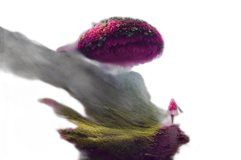 hat, hair, creature, tree transparent PNG cut-out