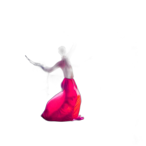 dress, flower, robot, creature transparent PNG cut-out
