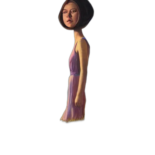 dress, staff, hat, face transparent PNG cut-out