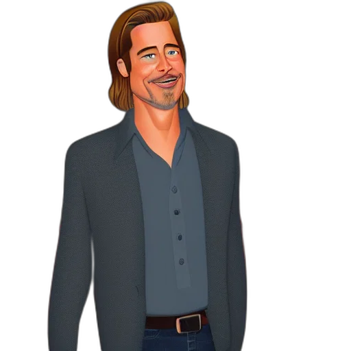 staff, jacket, face, hair transparent PNG cut-out