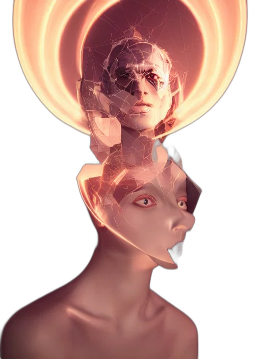 mask, face, crown, robot transparent PNG cut-out