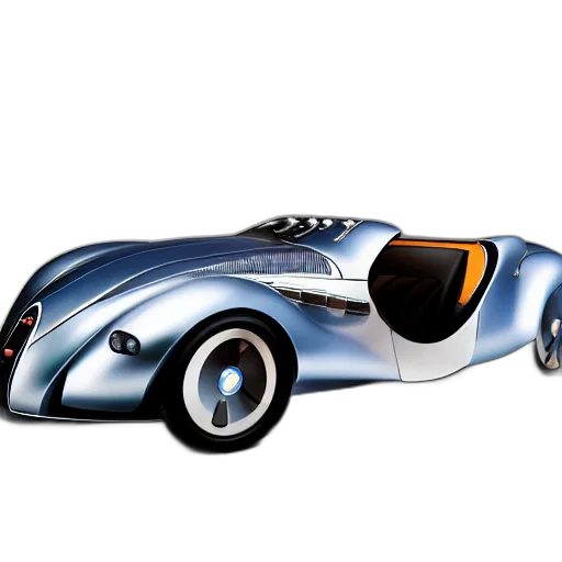 car, robot, 3d render, concept art transparent PNG cut-out