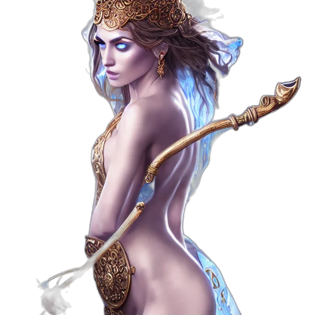crown, dress, jewelry, sword transparent PNG cut-out