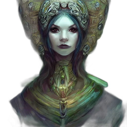crown, face, mask, staff transparent PNG cut-out
